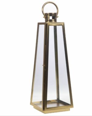 Lanterna dourada Conique 50cm