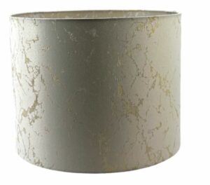 Abajour marmore/dourado 30x30x25 cm
