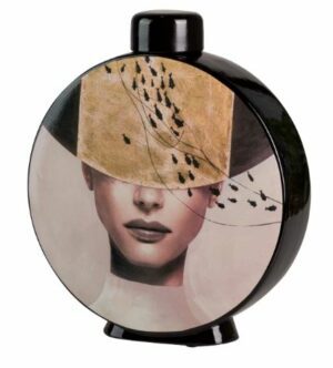 Pote ceramica mulher