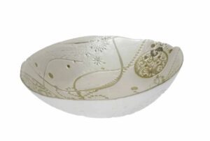 Taça oval regalomania vidro