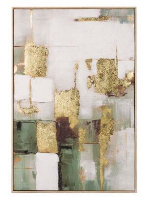 Quadro abstrato ( 30% pintado a mão)